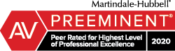Martindale Peer Rating Icon for Seidman & Associates